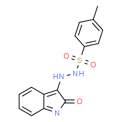ChemSpider 2D Image | 4-Methyl-N'-(2-oxo-2H-indol-3-yl)benzenesulfonohydrazide | C15H13N3O3S