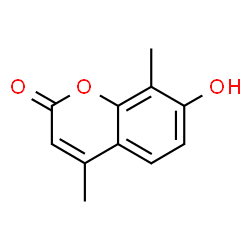 ChemSpider 2D Image | 4,8-Dimethyl-7-hydroxycoumarin | C11H10O3