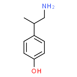 ChemSpider 2D Image | 4-(1-Amino-2-propanyl)phenol | C9H13NO