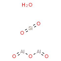 ChemSpider 2D Image | Bentoquatam | H2Al2O6Si