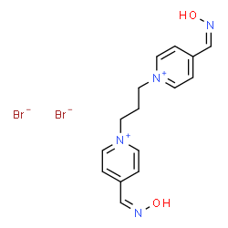 ChemSpider 2D Image | trimedoxime bromide | C15H18Br2N4O2