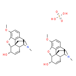 ChemSpider 2D Image | Codeine Sulfate | C36H44N2O10S