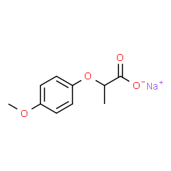 ChemSpider 2D Image | Lactisole sodium | C10H11NaO4