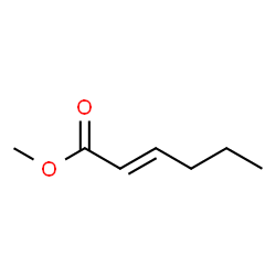 ChemSpider 2D Image | (2E)-methyl 2-hexenoate | C7H12O2
