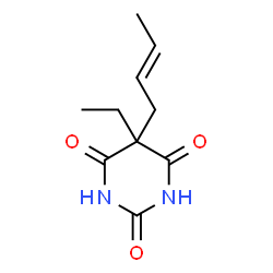 ChemSpider 2D Image | Crotarbital | C10H14N2O3