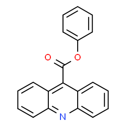 ChemSpider 2D Image | Phenyl 9-acridinecarboxylate | C20H13NO2