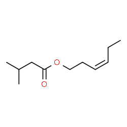 ChemSpider 2D Image | (3Z)-Hex-3-en-1-yl isovalerate | C11H20O2