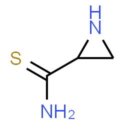 ChemSpider 2D Image | 2-Aziridinecarbothioamide  | C3H6N2S