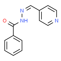 ChemSpider 2D Image | N'-[(Z)-4-Pyridinylmethylene]benzohydrazide | C13H11N3O