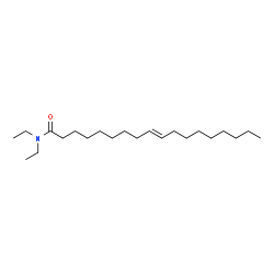 ChemSpider 2D Image | (9E)-N,N-Diethyl-9-octadecenamide | C22H43NO