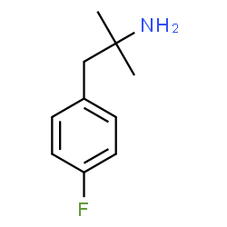 ChemSpider 2D Image | 1-(4-Fluorophenyl)-2-methyl-2-propanamine | C10H14FN