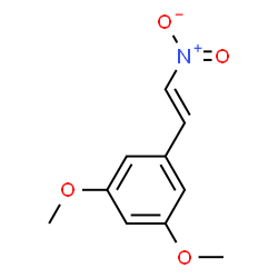 ChemSpider 2D Image | 3,5-DIMETHOXY-BETA-NITROSTYRENE | C10H11NO4