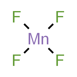 ChemSpider 2D Image | Manganese(4+) tetrafluoride | F4Mn