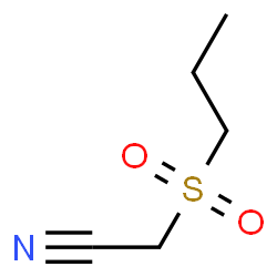 ChemSpider 2D Image | Propanesulfonylacetonitrile | C5H9NO2S