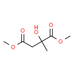 ChemSpider 2D Image | Dimethyl 2-hydroxy-2-methylsuccinate  | C7H12O5