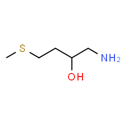 ChemSpider 2D Image | 1-Amino-4-(methylsulfanyl)-2-butanol | C5H13NOS