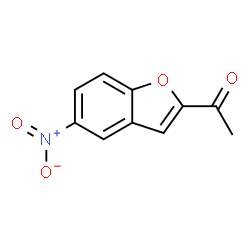 ChemSpider 2D Image | 1-(5-Nitro-benzofuran-2-yl)-ethanone | C10H7NO4