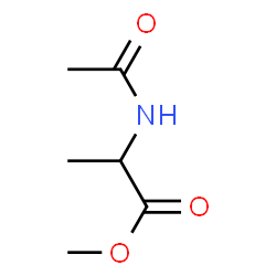 ChemSpider 2D Image | Methyl N-acetylalaninate | C6H11NO3