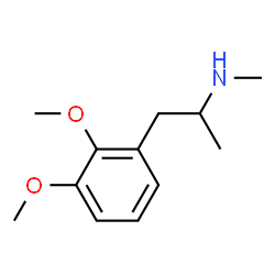 ChemSpider 2D Image | Dimethoxymethamphetamine | C12H19NO2