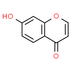 ChemSpider 2D Image | 7-Hydroxychromone | C9H6O3