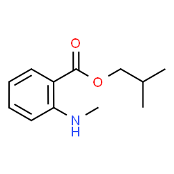 ChemSpider 2D Image | Isobutyl N-methylanthranilate | C12H17NO2