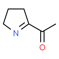 ChemSpider 2D Image | 2-Acetyl-1-pyrroline | C6H9NO