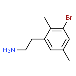 ChemSpider 2D Image | 2-(3-Bromo-2,5-dimethylphenyl)ethanamine | C10H14BrN