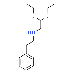 ChemSpider 2D Image | 2,2-Diethoxy-N-(2-phenylethyl)ethanamine | C14H23NO2