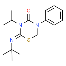ChemSpider 2D Image | buprofezin | C16H23N3OS
