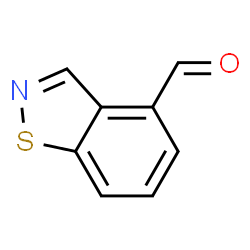 ChemSpider 2D Image | 1,2-Benzothiazole-4-carbaldehyde | C8H5NOS