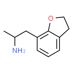 ChemSpider 2D Image | 1-(2,3-Dihydro-1-benzofuran-7-yl)-2-propanamine | C11H15NO