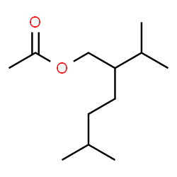 ChemSpider 2D Image | 2-Isopropyl-5-methylhexyl acetate | C12H24O2