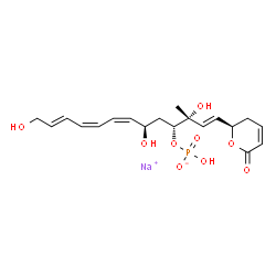 ChemSpider 2D Image | UQ0600000 | C19H26NaO9P
