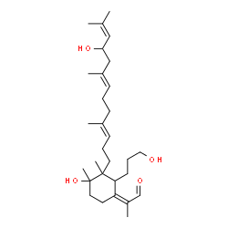 ChemSpider 2D Image | IRIDOGERMANAL | C30H50O4