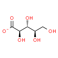 ChemSpider 2D Image | Ribonic acid | C5H9O6
