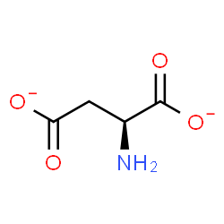 ChemSpider 2D Image | L-aspartic acid dianion | C4H5NO4