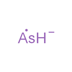 ChemSpider 2D Image | arsenic(-1) trihydride anion | H3As