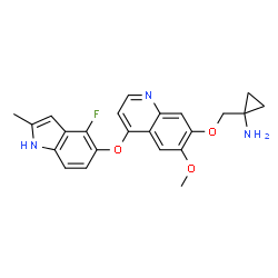 ChemSpider 2D Image | ANLOTINIB | C23H22FN3O3