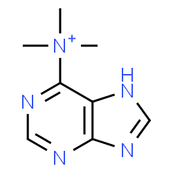 ChemSpider 2D Image | N,N,N-Trimethyl-7H-purin-6-aminium | C8H12N5