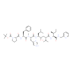 ChemSpider 2D Image | ditekiren | C50H75N9O8
