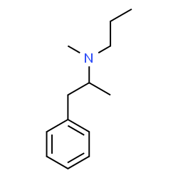 ChemSpider 2D Image | N-Methyl-N-propylamphetamine | C13H21N