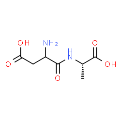 ChemSpider 2D Image | alpha-Aspartyl-L-alanine | C7H12N2O5