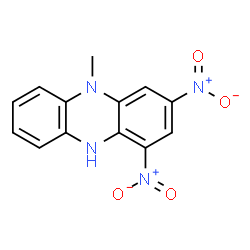 ChemSpider 2D Image | 5,10-Dihydro-5-methyl-1,3-dinitrophenazine | C13H10N4O4