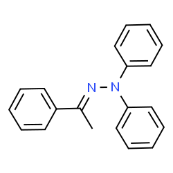 ChemSpider 2D Image | 1-Phenylethanone 2,2-diphenylhydrazone | C20H18N2