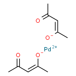 ChemSpider 2D Image | palladium acetylacetonate | C10H14O4Pd