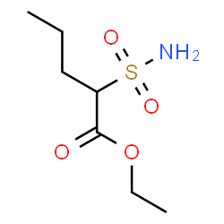 ChemSpider 2D Image | Ethyl 2-sulfamoylpentanoate | C7H15NO4S