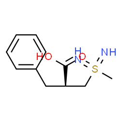 ChemSpider 2D Image | (2S)-2-Benzyl-3-(S-methylsulfonodiimidoyl)propanoic acid | C11H16N2O2S