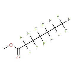 ChemSpider 2D Image | Methyl perfluoroheptanoate | C8H3F13O2
