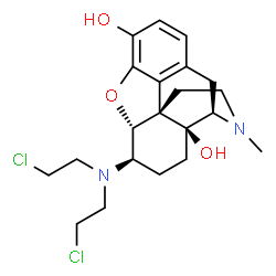 ChemSpider 2D Image | Chloroxymorphamine | C21H28Cl2N2O3