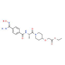 ChemSpider 2D Image | Sibrafiban | C20H28N4O6
